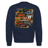 Midwest Figure 8 | 2025 | Adult Crewneck Sweatshirt - navy