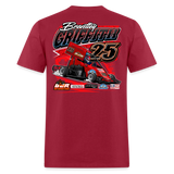 Brantley Griffith | 2025 | Adult T-Shirt - dark red