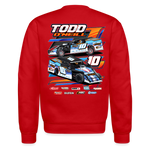Todd O’Neill | 2025 | Adult Crewneck Sweatshirt - red