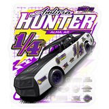 Ambria Hunter | 2026 | Kiss-Cut Vinyl Decal 2 - transparent glossy