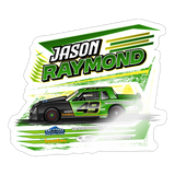 Jason Raymond | 2025 |  Kiss-Cut Vinyl Decal 2 - white glossy
