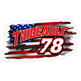 Thibeault Racing | 2023 | Sticker 2 - white matte