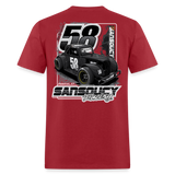 TJ Sansoucy | 2026 | Adult T-Shirt - dark red