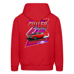 Cutler Racing | 2025 | Adult Hoodie - red