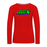 Cliff Pierce | 2024 | Women's LS T-Shirt - red