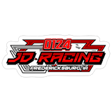 Jordan Deterding | 2026 | Kiss-Cut Vinyl Decal - white matte