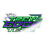 Trey Edge | 2026 | Kiss-Cut Vinyl Decal - transparent glossy
