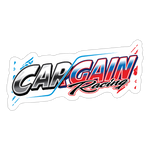 Cargain Racing | 2025 |  Kiss-Cut Vinyl Decal - white matte