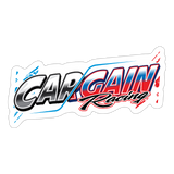 Cargain Racing | 2025 |  Kiss-Cut Vinyl Decal - white matte