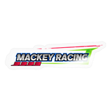 Mackey Racing | 2025 |  Kiss-Cut Vinyl Decal - transparent glossy