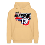 Hudson Beliveau | 2025 | Adult Hoodie - light gold 