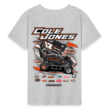 Cole Jones | 2025 | Youth T-Shirt - heather gray