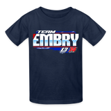 James Embry | Embry Racing | 2026 | Youth T-Shirt - navy