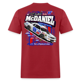 David McDaniel | 2026 | Adult T-Shirt - dark red