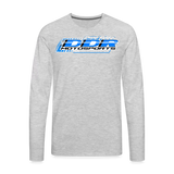Derek Robbie | 2026 | Men's LS T-Shirt - heather gray