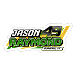 Jason Raymond | 2025 |  Kiss-Cut Vinyl Decal - white matte