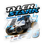 Tyler Stark | 2024 | Kiss-Cut Vinyl Decal 2 - transparent glossy