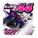 Valencia Wittig | 2025 |  Kiss-Cut Vinyl Decal 2 - transparent glossy
