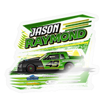 Jason Raymond | 2025 |  Kiss-Cut Vinyl Decal 2 - transparent glossy