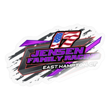 Max Jensen | 2023 | Kiss-Cut Vinyl Decal - transparent glossy