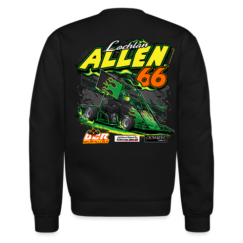 Lochlan Allen | 2025 | Adult Crewneck Sweatshirt - black