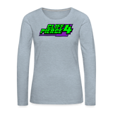 Cliff Pierce | 2024 | Women's LS T-Shirt - heather ice blue