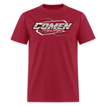 Quinn Comen | 2025 | Adult T-Shirt - dark red
