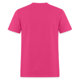 That Girl Runs On Stars Stripes & Speed | Adult T-Shirt - fuchsia