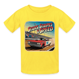 Vintage 76 | Stars Stripes & Speed | Youth T-Shirt - yellow