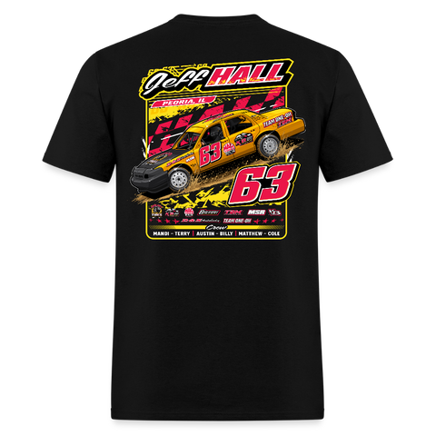 Jeff Hall | 2025 | Adult T-Shirt - black