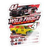 Wild Frogs Racing | 2025 |  Kiss-Cut Vinyl Decal 2 - white glossy