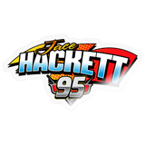 Jace Hackett | 2026 | Kiss-Cut Vinyl Decal - transparent glossy