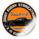 Tim Garrison | 2023 | Kiss-Cut Vinyl Decal 2 - transparent glossy