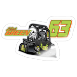 Nick Green | 2026 | Kiss-Cut Vinyl Decal - white glossy