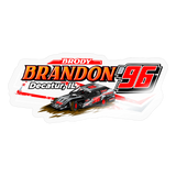 Brody Brandon | 2025 |  Kiss-Cut Vinyl Decal - transparent glossy