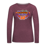 Kaseton Morris | 2024 | Women's LS T-Shirt - heather burgundy