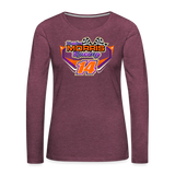 Kaseton Morris | 2024 | Women's LS T-Shirt - heather burgundy