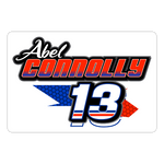 Abel Connolly | 2024 |  Kiss-Cut Vinyl Decal - white matte
