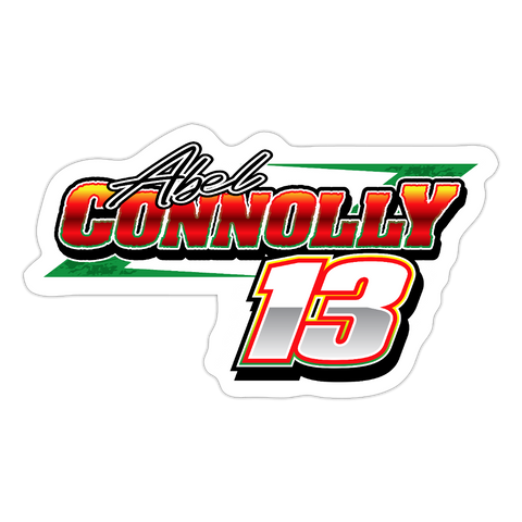 Abel Connolly | 2025 |  Kiss-Cut Vinyl Decal - white matte
