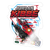 Jordan Kibbe | 2025 |  Kiss-Cut Vinyl Decal 2 - white glossy