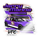 Jerry Manns | 2025 |  Kiss-Cut Vinyl Decal 2 - transparent glossy
