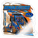Roman Diaferio | 2024 | Kiss-Cut Vinyl Decal 2 - white glossy