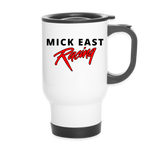 Mick East | 2025 | Travel Mug - white