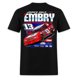 James Dale | Embry Racing | 2026 | Adult T-Shirt - black