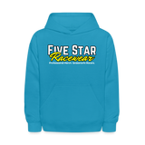 Five Star Racewear | FSR Merch | Youth Hoodie - turquoise