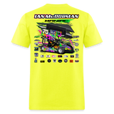 Ian McDorman | 2025 | Adult T-Shirt - safety green