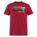 Jordan Kibbe | 2025 | Adult T-Shirt - dark red