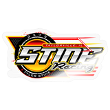 Stine Racing | 2026 | Kiss-Cut Vinyl Decal - transparent glossy