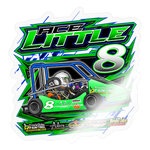 Ace Little | 2025 |  Kiss-Cut Vinyl Decal 2 - transparent glossy
