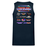 Pist-N-Broke Motorsports | 2025 | Men's Tank - deep navy
